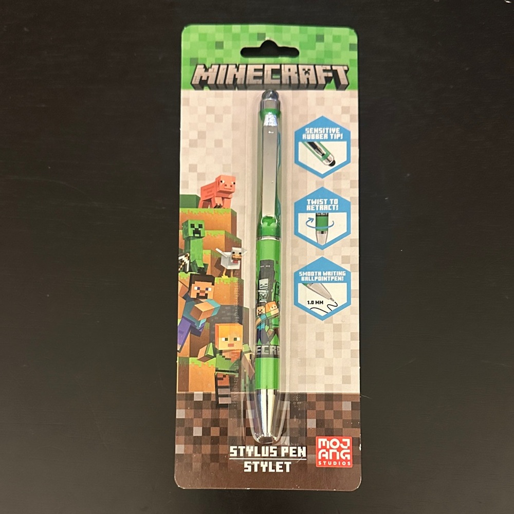 Minecraft Green Stylus Pen